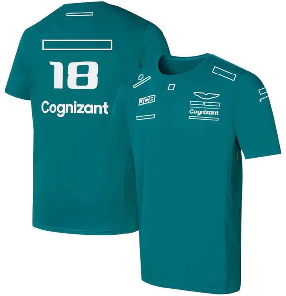 

f1 formula one sports shirt 2022 round neck t-shirt same custom