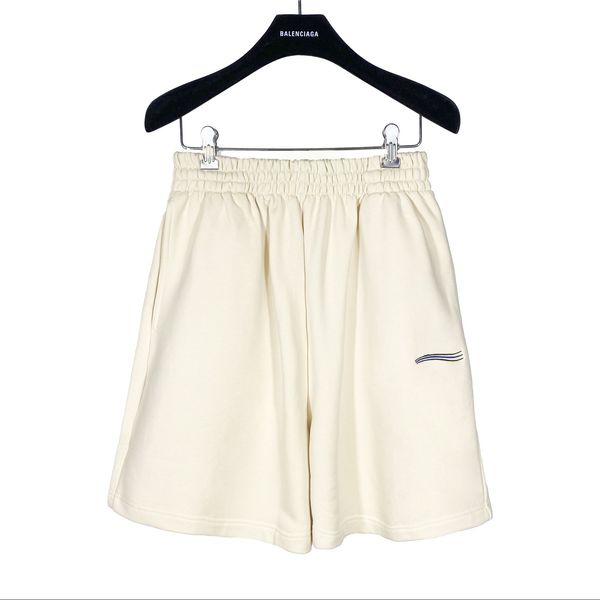 

men's plus size shorts with cotton printing and embroidery,triangle iron 100% replica of european sizecotton shorts 4r5