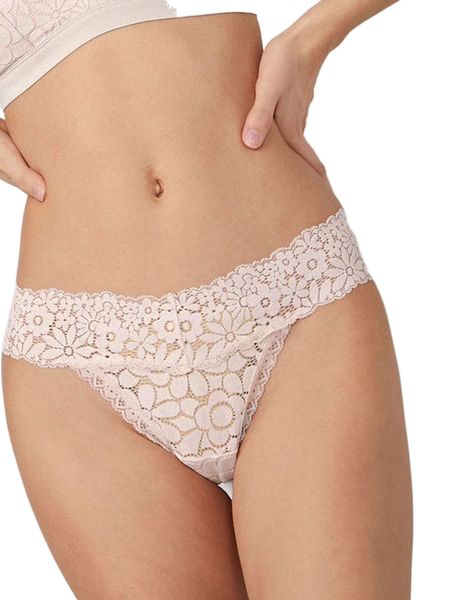 

luvlette sunny lace thong panty 41tr#, Black;red