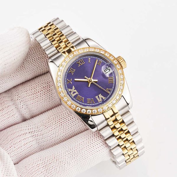 

41mm multicolor style men's watch 36mm 31mm automatic mechanical teal luminous wimbledon automatic asia bp factory date jubilee bracele, Slivery;brown