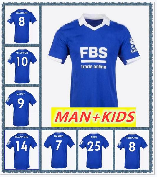 

22 23 leicester soccer jerseys city 2022 2023 ricardo iheanacho wembley maddison barnes tielemans ayoze daka lookman camiseta de futbol mail, Black;yellow