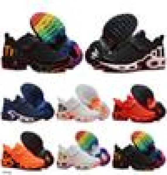 

designer toddler tn mercurial kids girl shoes children plus boys girls running sports sneakers trainer tns chaussures pour enfant, Black