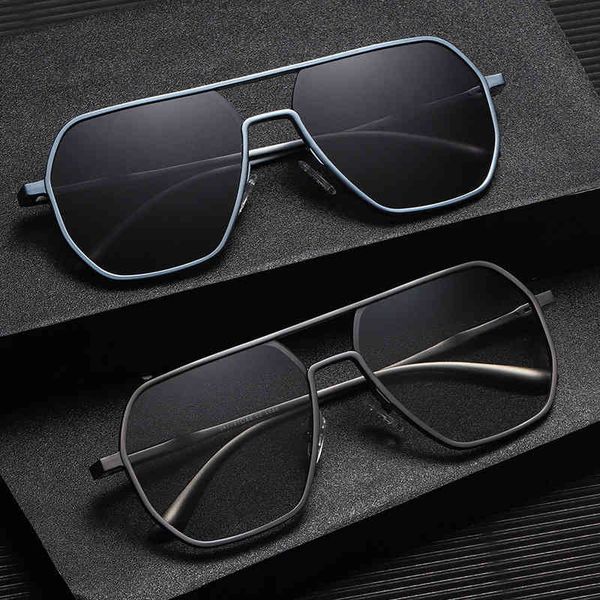 

new 8692 polarized sunglass aluminum magnium day and night color changing glass uv400 sunglass men sunglass, White;black