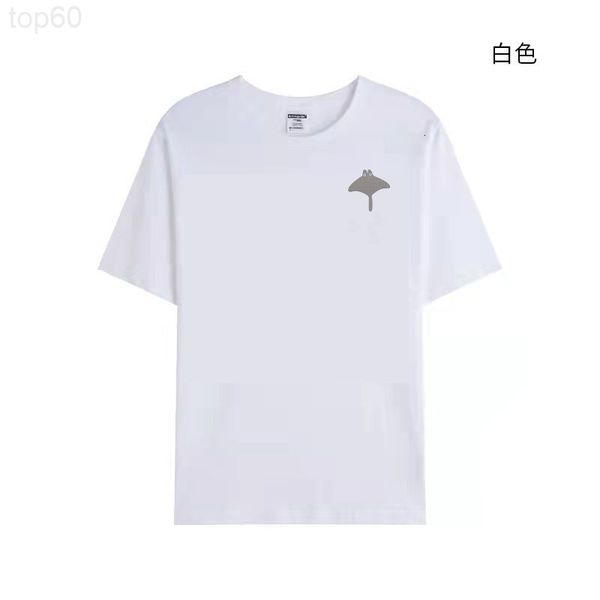 

men's t-shirts designer 's correct version of summer undersea animal cartoon short sleeve t-shirt men's and women's new, White;black