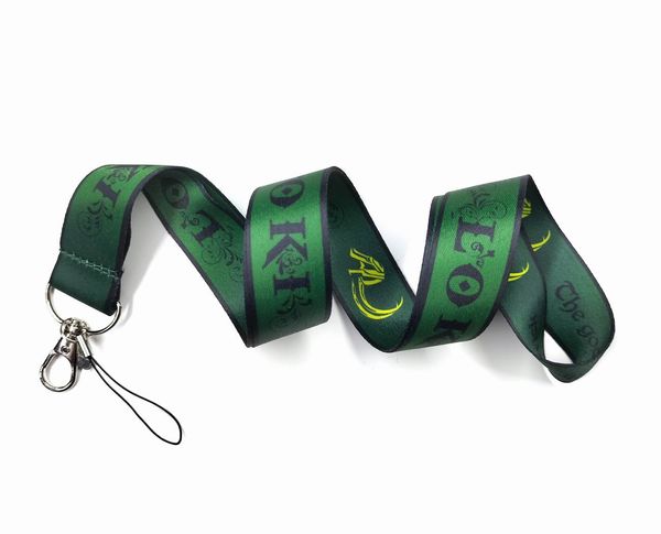 Handy-Anhänger, 100 Stück, Loki-Cartoon-Kette, Umhängeband, Schlüssel, Handy-Lanyard, Ausweishalter, Seil, Anime-Schlüsselanhänger, Party, gute Geschenke für Jungen und Mädchen 2022 #012