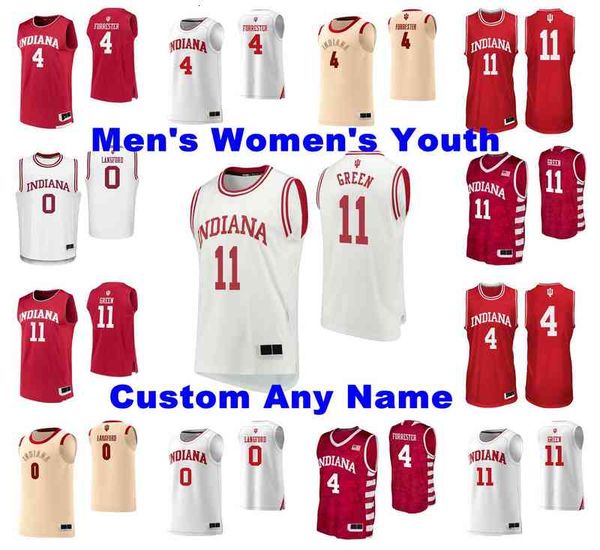 Indiana Hoosiers Jerseys Nathan Childress Jersey Adrian Chapman De'ron Davis Jerome Hunter Rare College Basketball Jerseys Costume Costume