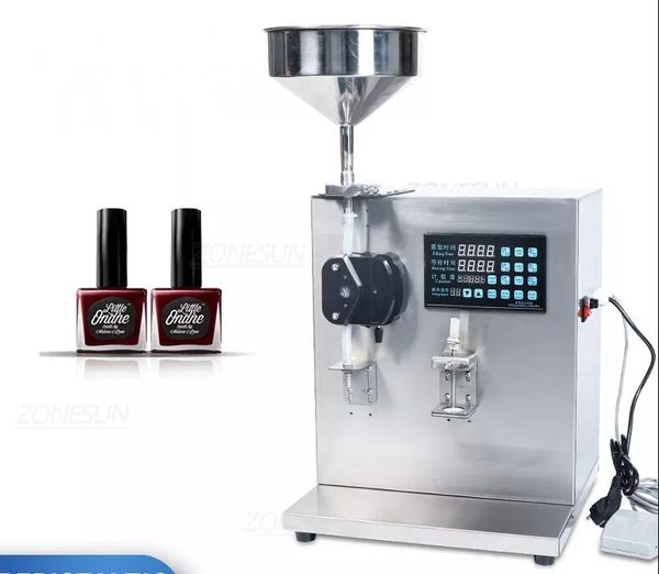Elektrische Füllmaschine, halbautomatischer viskoser flüssiger Füllstoff, Honig-Nagellack-Pigmentpaste, Wasserfläschchen-Flasche