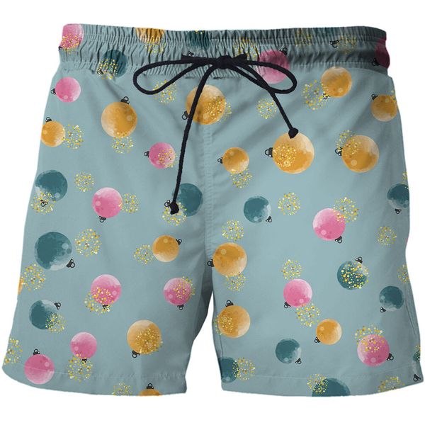 

summer mens swimwear beach board shorts 3d printing graphics shorts briefs for men beachwear oversized men casual pants 220624, White;black