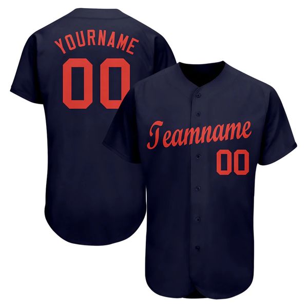 

custom navy orange baseball jersey, Blue;black