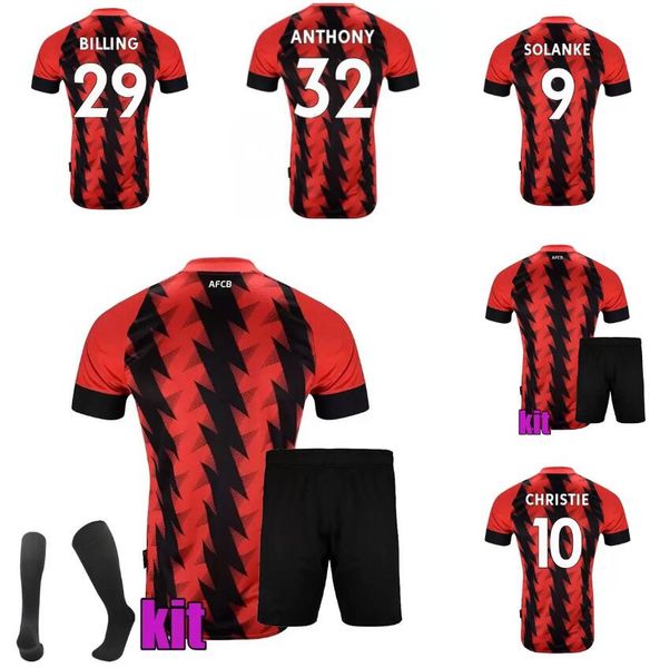 

2022 2023 solanke christie afc soccer jerseys marcondes 22 23 brady pearson stanislas billing lerma brooks lowe cahill anthony football shir, Black;yellow