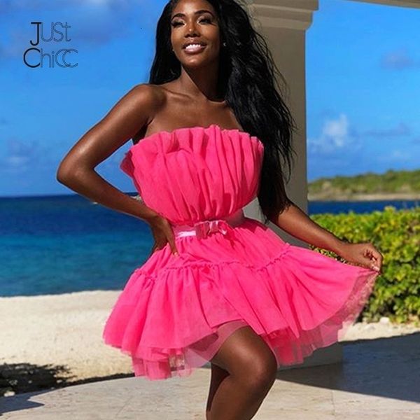 

justchicc summer ball gown dres tunic bow tie quinceanera dress mini off shoulder elegant party dress female vestdos y200109, White;black