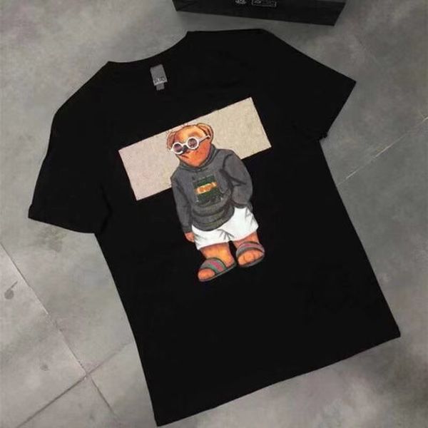

mens women t shirt designers shirts designer for men tee clothing summer street skateboard shorts sleeve clothes loose tees fashion brands, White;black