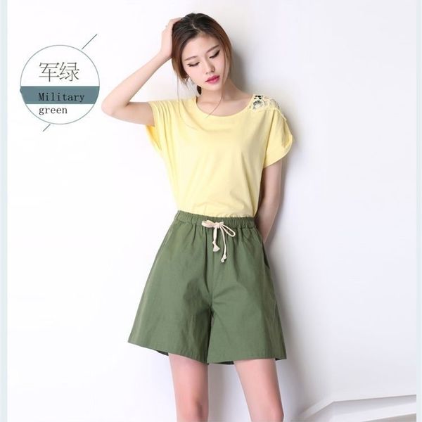 

summer denim gray shorts high waists furlined legopenings plus black y200512, White;black