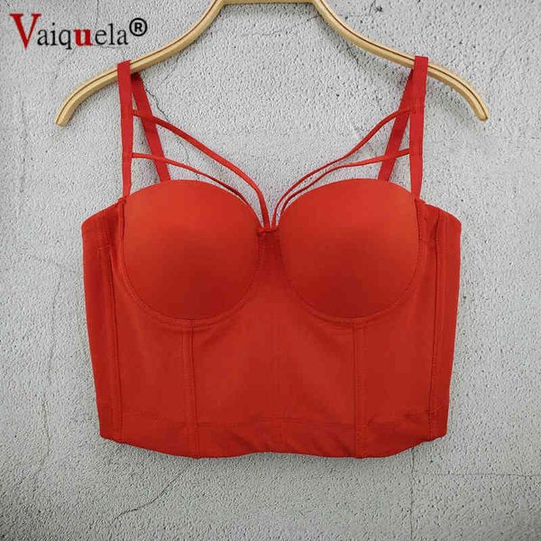 Corzzet Beyaz Dantel Push Up Bralet Kadın Korse Büstiyer Sutyen Gece Kulübü Parti Kırpılmış Üst Yelek Artı Boyutu Ropa De Mujer G220414