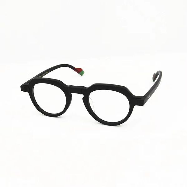 

james tart 374 optical eyeglasses for retro style anti-blue light lens plate round full frame with box, White;black