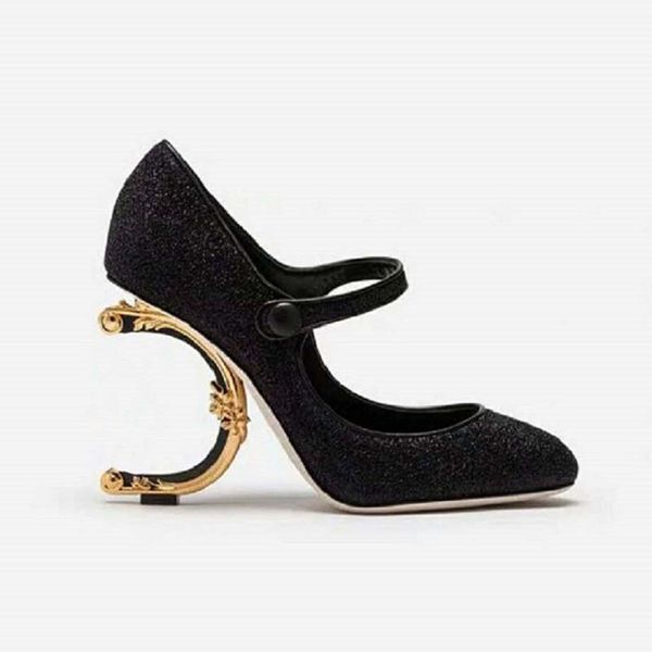 

women fashion-202 classics slippers fashion beach thick bottom slippers alphabet lady sandals leather high heel shoes 0006, Black