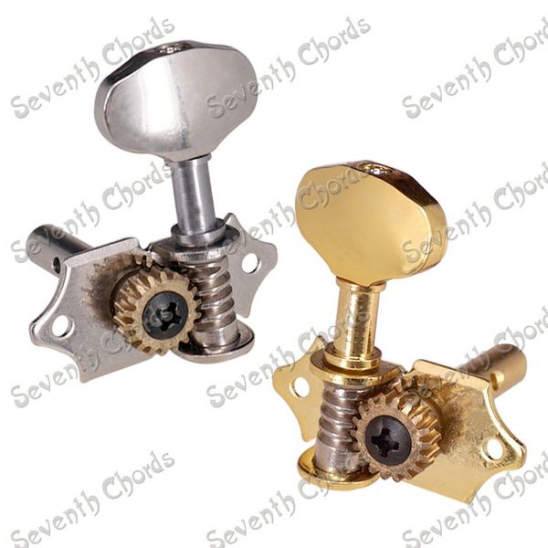 

3r3l18:1 gear ratio vintage open gear string tuners tuning pegs key machine head for acoustic classical guitar.