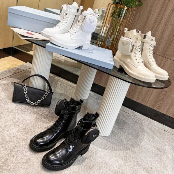 

luxurious designer fashion women martin boots cowskin leather high end level quality knight boot laces adjustable zipper opening black ladie