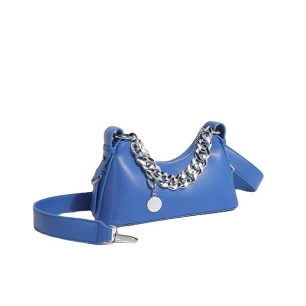

designer bag shoulder underarm bags with metal chains and multicolor 23cm