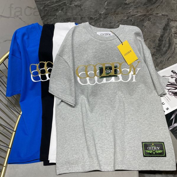 

women's t-shirt designer trendy simple chest lettered printed t-shirt vdvm, White