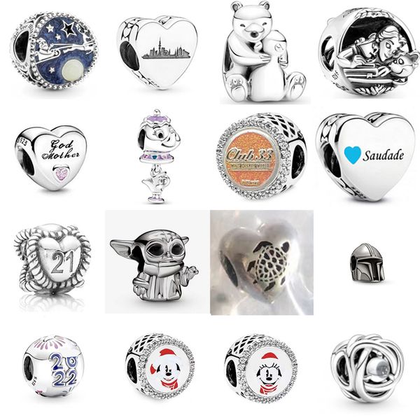 

new 2021 100% 925 sterling silver soldier charm fit diy original bracelet fshion jewelry gift, Black