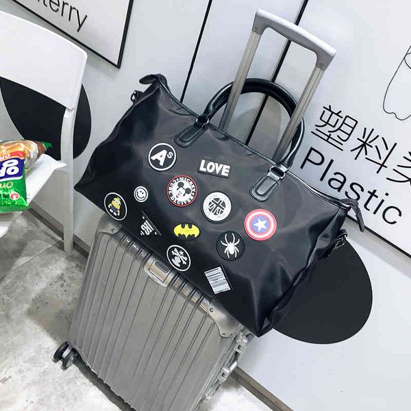 

2022 new travel bag sports handbag badge oxford cloth storage designer bags