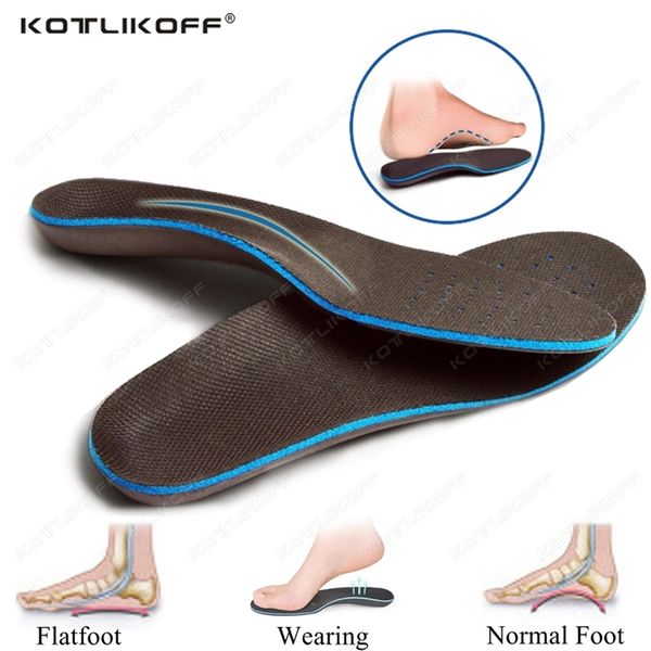 Premium EVA Orthopedic Insole For Severe Flat Foot Hard Arch Support Speciality Ort ic Valgus Shoe Padded s 220621