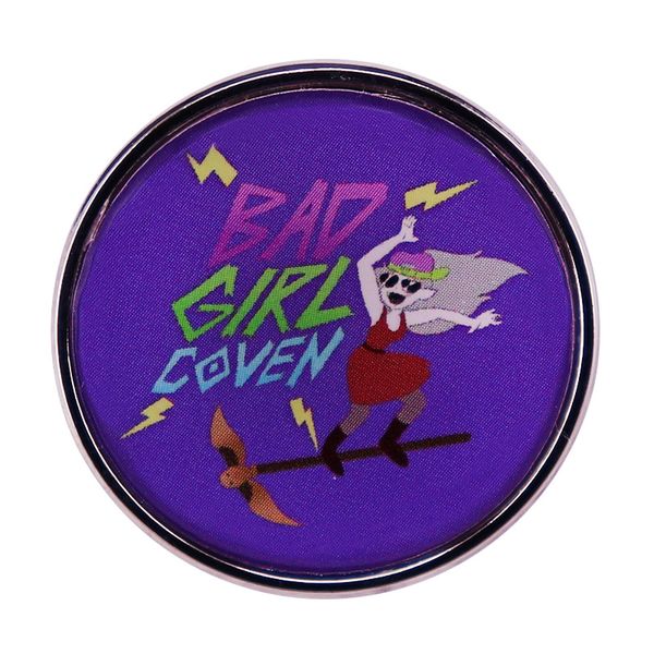 

bad girl party brooch fashion wear matching accessories, Blue