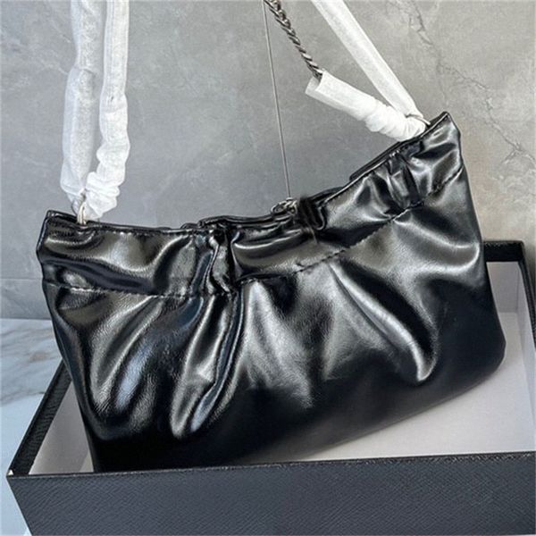

designer women nobo chain shoulder bag leather handbag crossbody black bags 19se#
