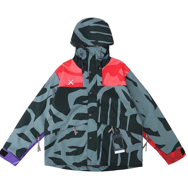

2022 jacket men waterproof hooded breathable casual outwear windbreaker mountain raincoat multi-funcitional, Black;brown