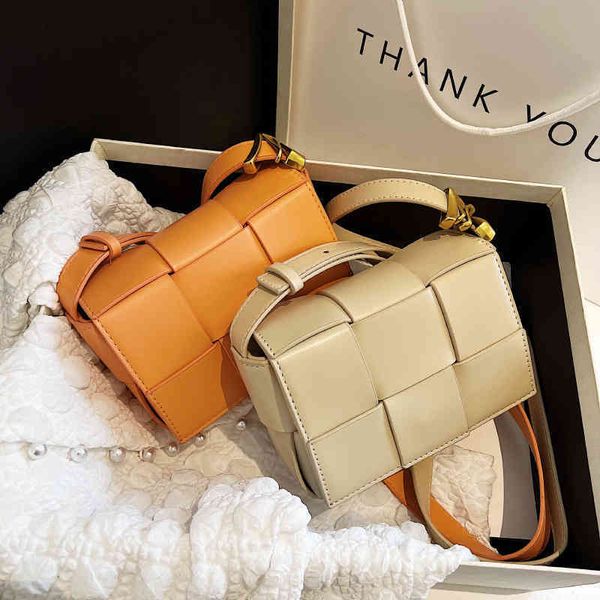 

original edition luxury handbags crossbody bottegass designer venetas's versatile bag women's 2022 spring woven small square fashi