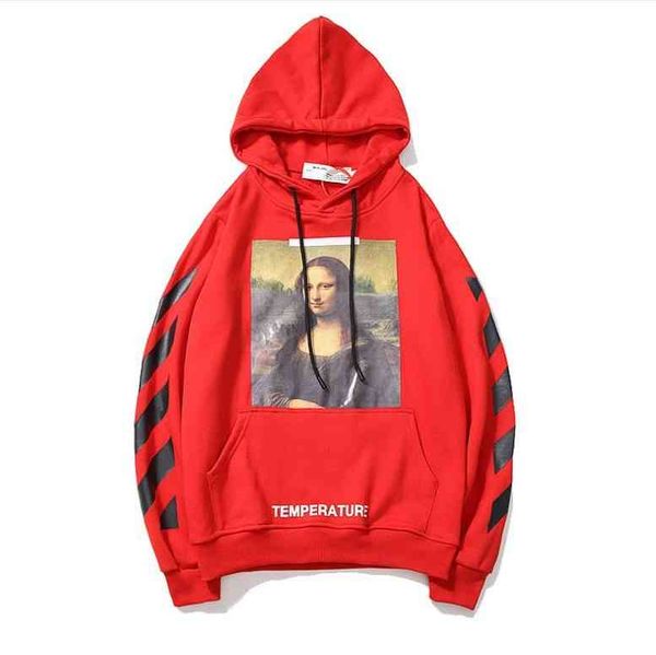 

%60 off 2022 trendy sweatshirts for men and women with factory direct salesbr mona lisa sweater men's women's hooded loose coat ho, Black