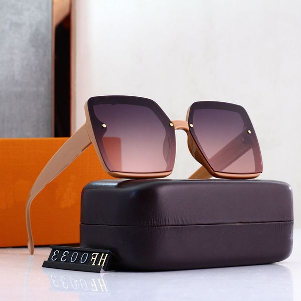 

50% discount for factory direct sales2022 new frameless l family polarized sunglasses, White;black
