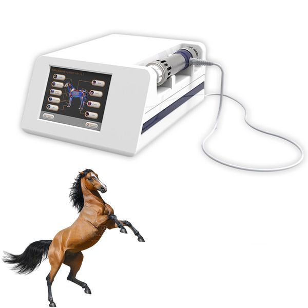 Health Gadgets Shock Wave Therapy Therappy Shockwave Machine Firected Физиотерапевтическое оборудование для лошадей Профессиональное и мощное устройство Специальное для использования иппортного использования