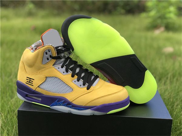 

2022 est authentic 5 what the varsity maize court purple ghost green bean solar orange tokyo shanghai 30th anniversary quai 54 sneaker