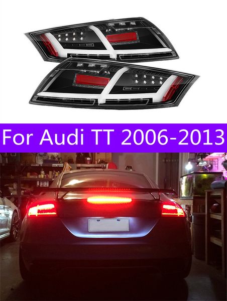 Für AUDI TT Rücklicht Montage 2006-2013 Vorbehalt Lichter DRL Lauflicht Bi-Xenon Strahl Nebel Lampe Voll led Signal Birne