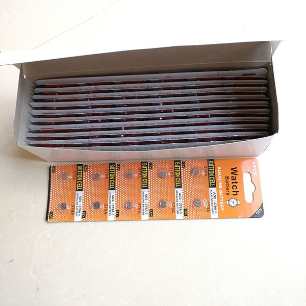 25CARDS POR LOT AG0 LR521 1,5V BUTLINO ALCALINO CELULA BATERIA 10PCS por cart￣o