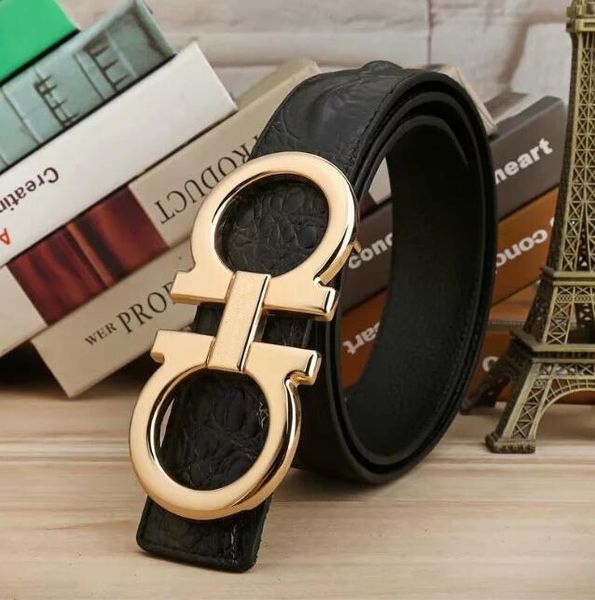 

checkerboard waistband casual belt women's fashion buckle all-match luxury designer leather belt, Black;brown