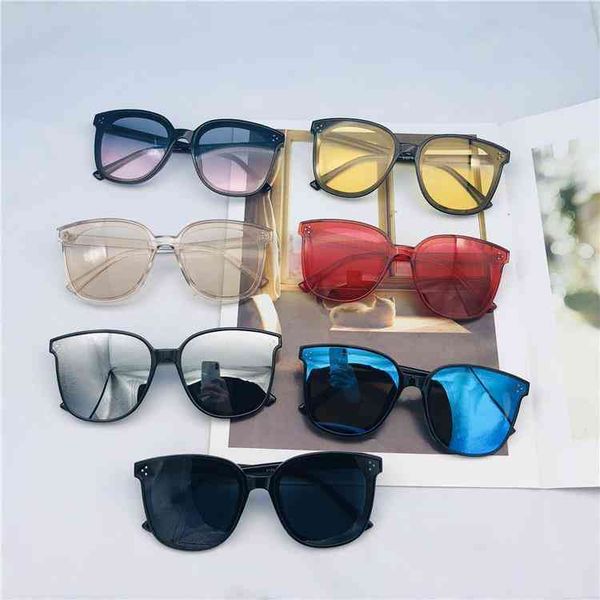 

designer ray cycle dita quay fashion sunglasses for woman mens ins large frame round face glasses fashion korean version three-point plane l, White;black
