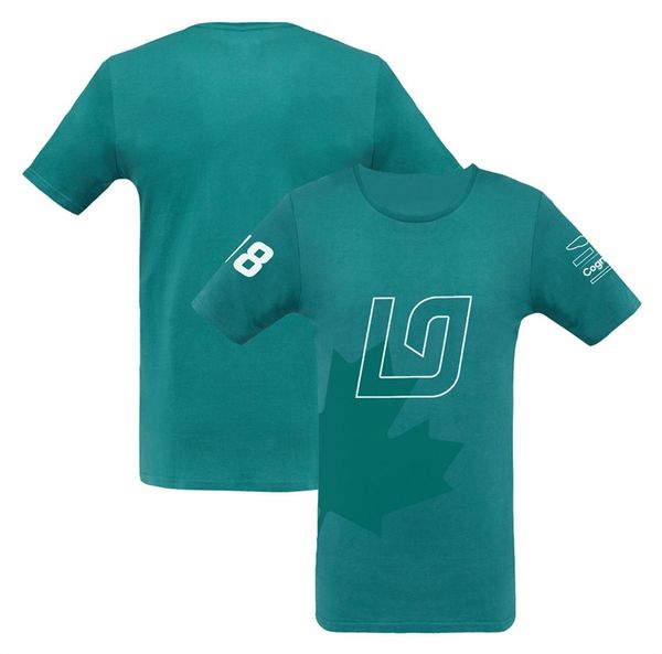 

2022 new formula one racing suit f1 famous team racing driver t-shirt logo can be customized