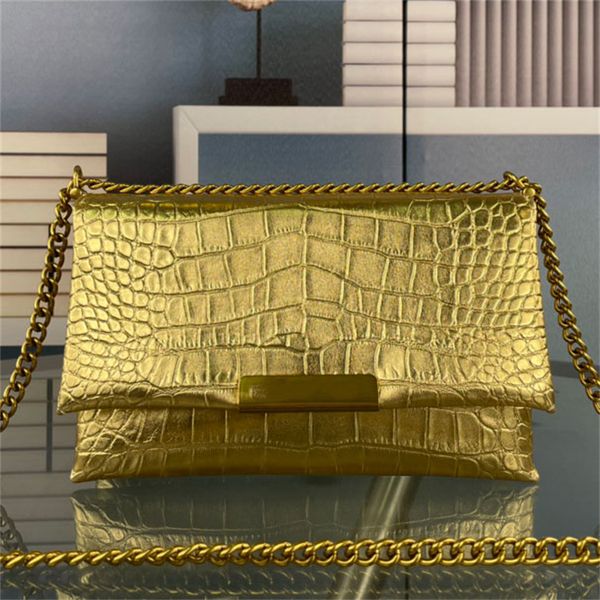 

triplet women chain shoulder crossbody luxury fahison bag