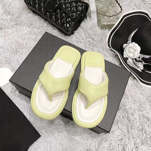 

luxuries designer women slippers sandals shoes slide summer fashion wide flat men flip flops 35-40 563212, Black