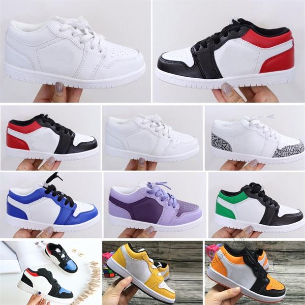 

baby shoes og 1 1s 6 6s 11 11s 13 13s basketball shoe children boy girl 3 bred black red white sneakers kids birthday gift2694