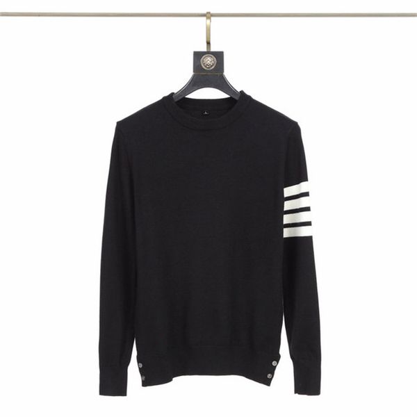 

21ss luxury mens sweater knitting embroidery hoodies jumper pull homme men women long sleeve pullover designer fashion sweatshirt size -xxx, White;black