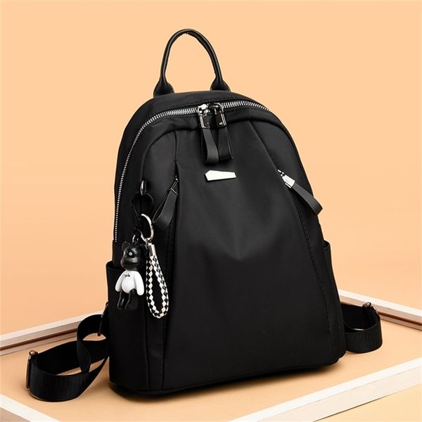 

school bags large capacity simple style casual mochila travel women ant l220823