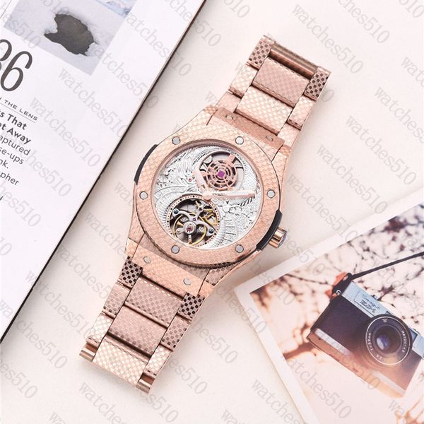 

men sell high-grade watch waterproof multifunctional outdoor sports diving leisure business aaaaa gift 45mm, Slivery;brown