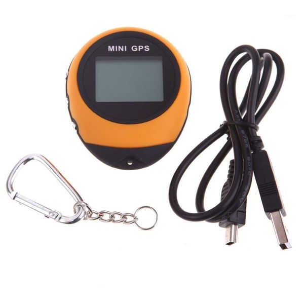 

outdoor gadgets handheld mini gps navigation tourist compass keychain pg03 gprs usb guide rechargeable location tracker for hiking climbing