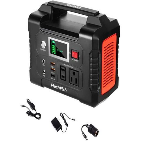 

200w portable power station 40800mah solar generator