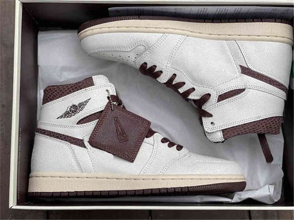 

2022 authentic 1 high og a ma maniere basketballs shoes men sail burgundy crush 3s mocha white medium grey violet ore sports sneakers