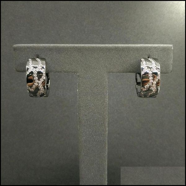 

hoop hie earrings jewelry sterling sier october gun black camouflage circle women fashion trend korean drop delivery 2021 qsae8, Golden;silver